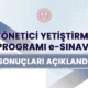 MEB, 2026 Yılı Yönetici Yetiştirme Programı E-sınavı Sonuçları Açıklandı