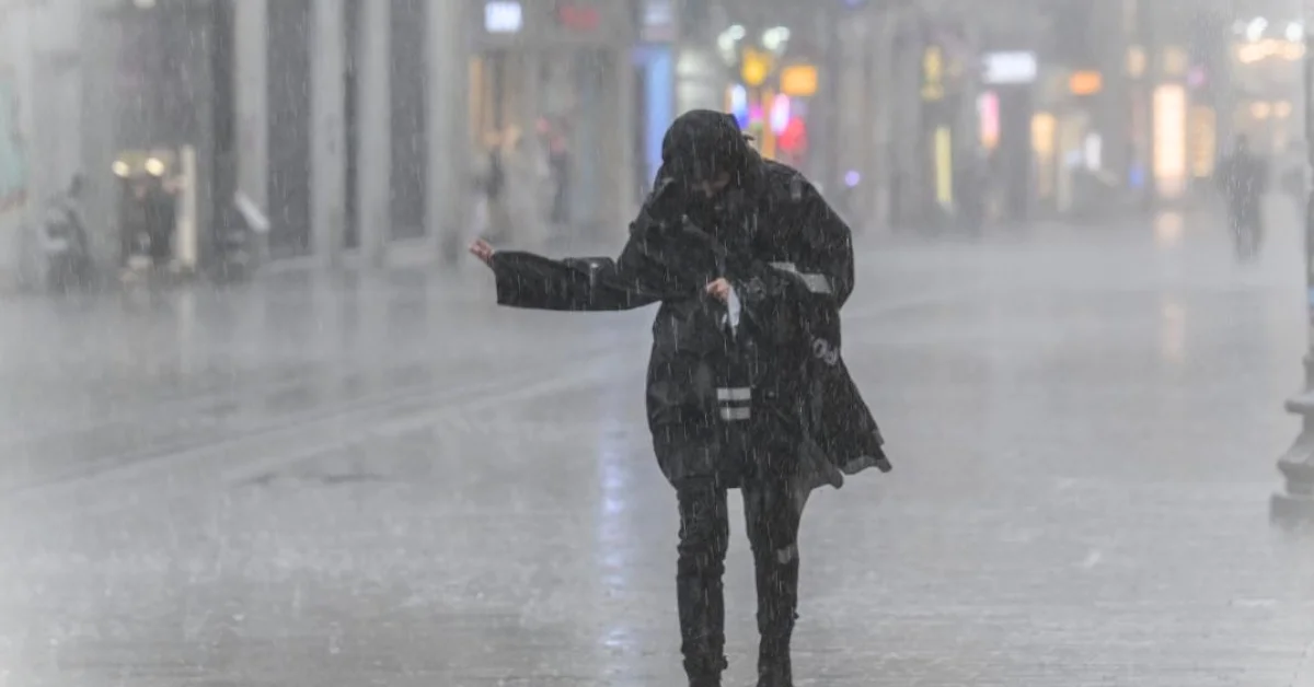 Meteoroloji'den sağanak ve kuvvetli rüzgar uyarısı verildi