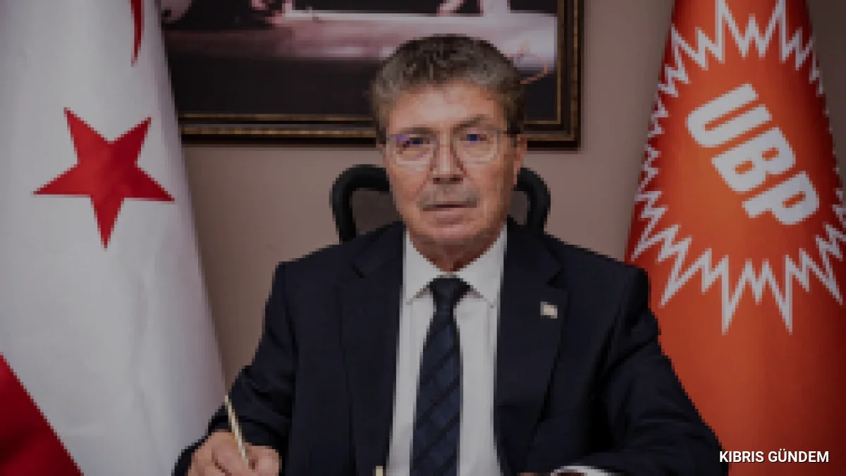 Ünal Üstel Kıbrıs meselesinde egemen eşitlik vurgusu yaptı