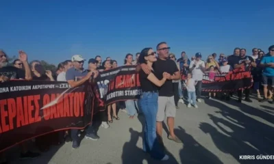 Ağrotur köyünde 68 yeni anten planına protesto tepkisi