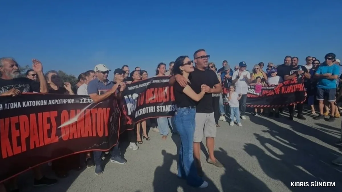 Ağrotur köyünde 68 yeni anten planına protesto tepkisi