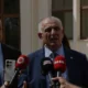 Bakan Çavuşoğlu Namık Kemal Lisesi güçlendirme çalışmalarını inceledi
