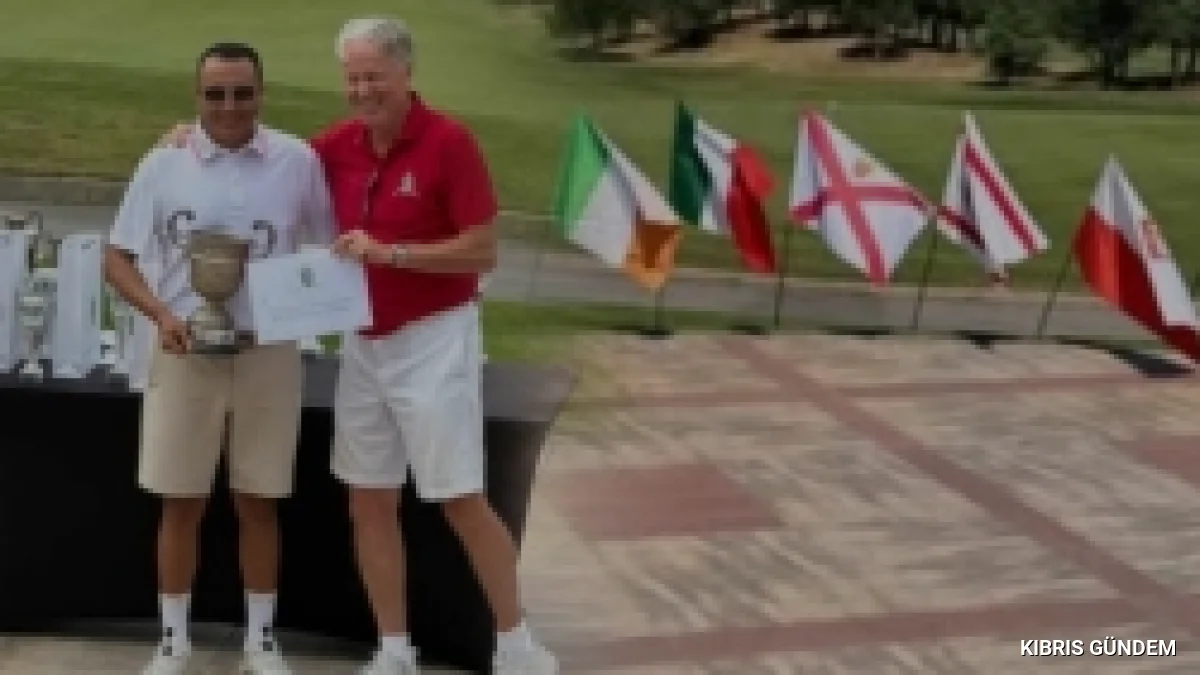 Cahit Yetkili Bulgaristan Golf Şampiyonasında Zirveye Çıktı