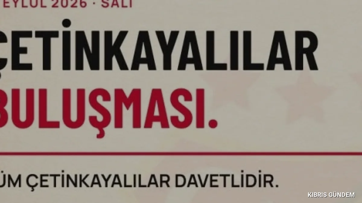 Çetinkaya Türk Spor Kulübü yeni sezon öncesi üyeleriyle buluşuyor