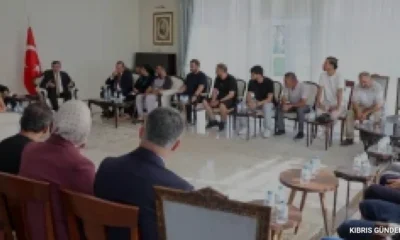 Cevdet Yılmaz Girne açıklarındaki deniz faciası mağdurlarıyla buluştu