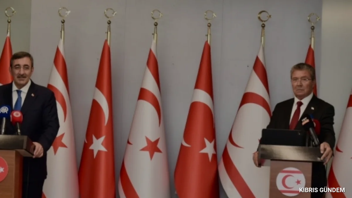 Cevdet Yılmaz KKTC ziyareti kapsamında ekonomik destek mesajı verdi