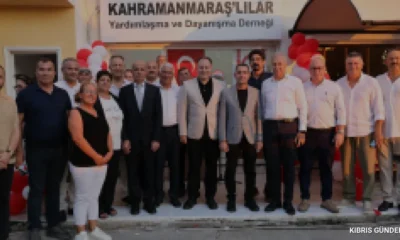 Cumhuriyet Meclisi Başkanı Öztürkler Güzelyurt Şubesi açılışına katıldı