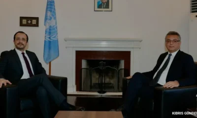 Erhürman ve Hristodulidis Yarın Ara Bölgede Bir Araya Gelecek