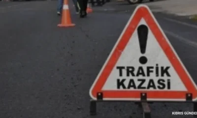 Gazimağusa'da Alkollü Sürücünün Karıştığı Trafik Kazası