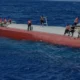 Girne açıklarında batan gemide 23 kişiye ulaşılmaya çalışılıyor