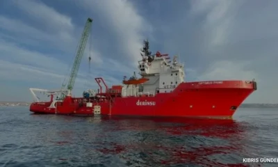 Girne açıklarında batan gemide arama çalışmaları derinleşti