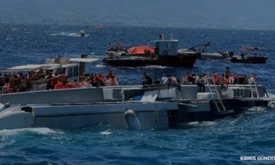 Girne açıklarında yolcu gemisi alabora oldu 7 kişi hayatını kaybetti