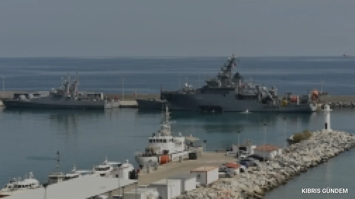 Girne açıklarındaki batan gemi için derin su araması başladı