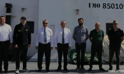 Girne açıklarındaki batık gemide arama çalışmaları hız kazandı