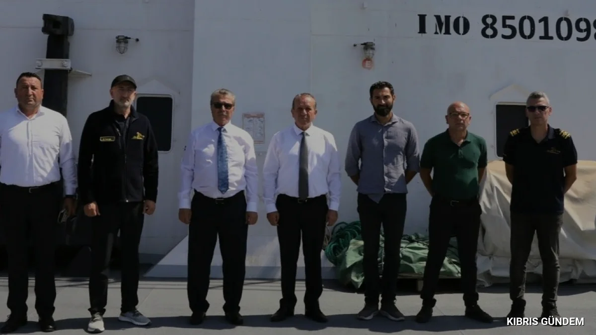 Girne açıklarındaki batık gemide arama çalışmaları hız kazandı