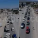 Girne Çatalköy yolunda süren çalışmalar sürücüleri isyan ettirdi