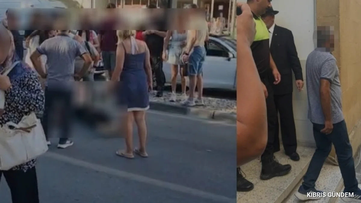 Girne'de yaya geçidinde otobüs kazası 51 yaşındaki sürücü mahkemede
