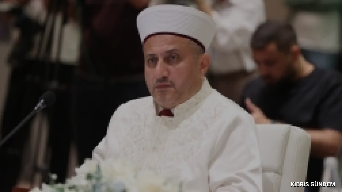 Hakan Moral Bakü’deki Diyanet Başkanları Toplantısında KKTC’yi Temsil Etti