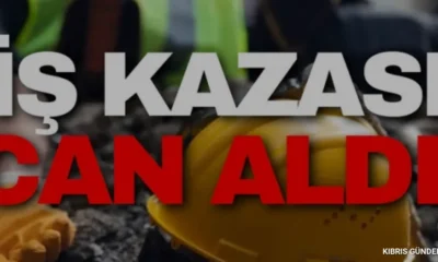 Haspolat Sanayi Bölgesinde iş kazası sonucu bir kişi hayatını kaybetti