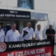Kamu İş okullardaki 415 hademe eksikliği için bakanlık önünde eylemde