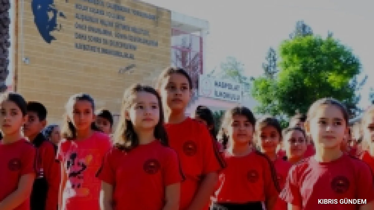 KKTC Okullarında 2026 2027 Eğitim Öğretim Yılı Başlıyor