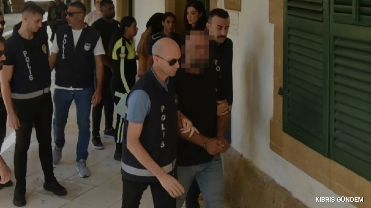 Lefkoşa yolunda vahşi cinayet eşini öldüren zanlı tutuklandı