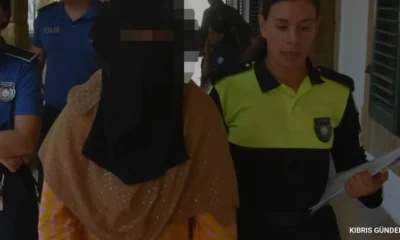 Lefkoşa'da yangına sebep olan şüpheli mahkemeye çıkarıldı