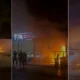Lefkoşa'daki oto galeri kundaklamasında iki şüpheli yakalandı
