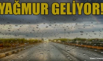 Meteoroloji Dairesi Cumartesi Günü İçin Sağanak Uyarısı Yaptı