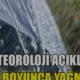 Meteorolojiden Üç Günlük Sağanak Yağış Uyarısı Geldi