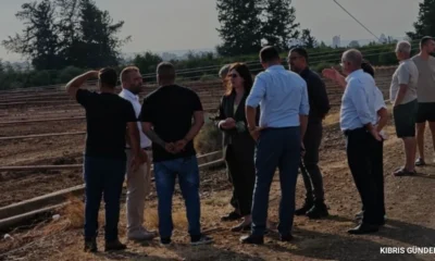 Sıla Usar İncirli Lefke ve Güzelyurt bölgesinde incelemelerde bulundu