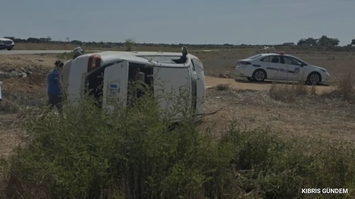 St Barnabas Yolu üzerinde trafik kazası sürücü yoğun bakımda