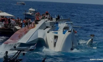 Ziya Öztürkler Girne açıklarındaki feribot kazası için taziye mesajı yayımladı